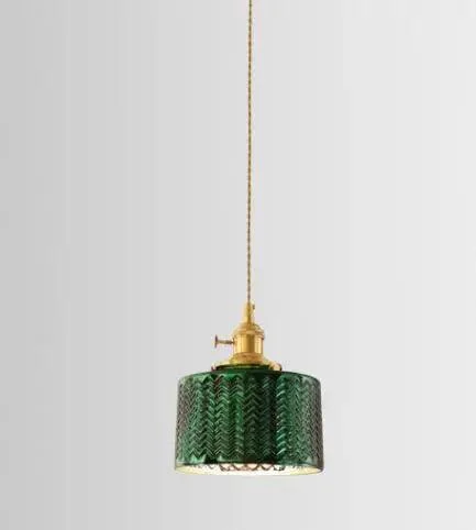 LuminaGlow - Vintage Glass Pendant Lamps -  - #tag1#