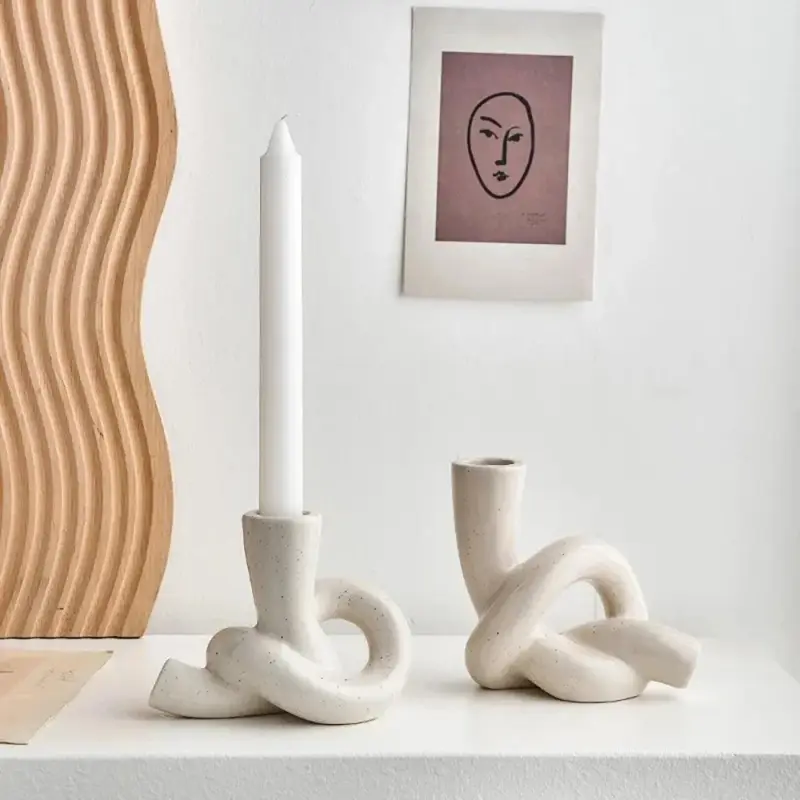 LuminaGrace Decorative candle holders