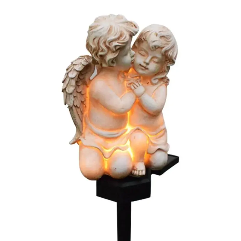 Luminaar Heavenly Resin Angel Solar Lamp tag1