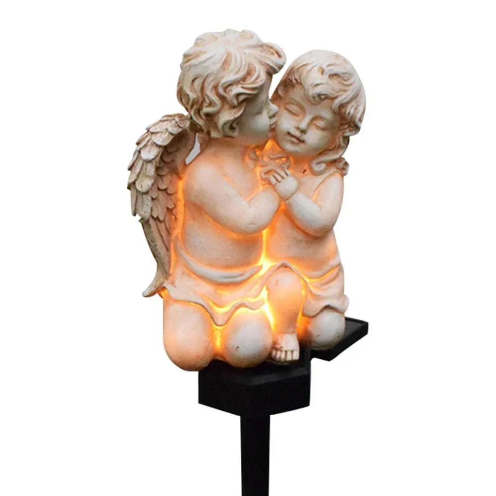 Luminaar - Heavenly Resin Angel Solar Lamp -  - #tag1#