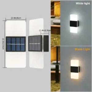 LuminaraSolar - Solar Powered LED Outdoor Wall Lamp