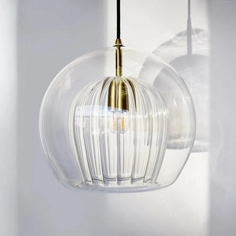 Luminara Nordic Pendant Light Kit, Clear Glass Stair Light -  - #tag1#