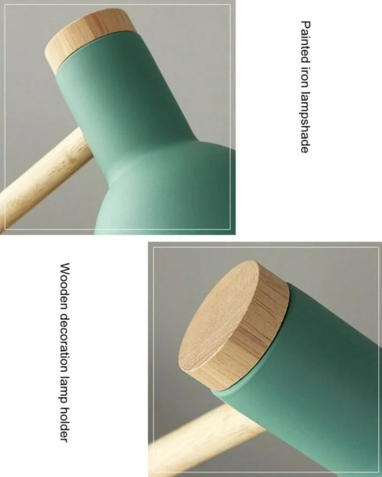 LuminoShade - Modern Scandinavian Style Wooden Desk Lamp -  - #tag1#