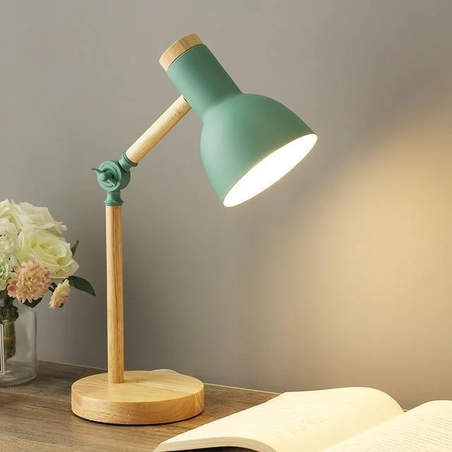 LuminoShade - Modern Scandinavian Style Wooden Desk Lamp -  - #tag1#