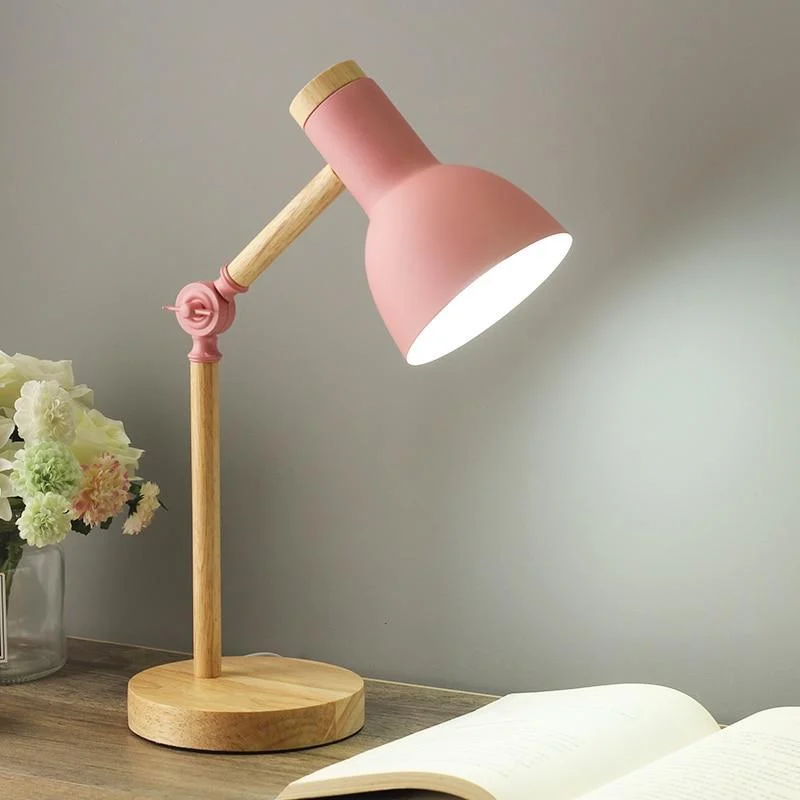 LuminoShade - Modern Scandinavian Style Wooden Desk Lamp -  - #tag1#