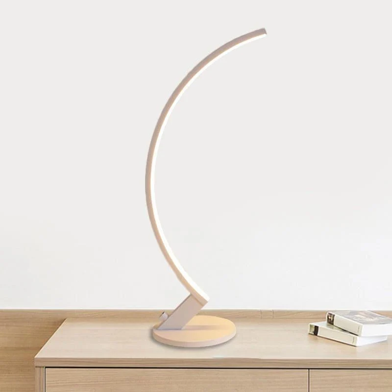 Luminoso - Light up your space with the Stylish Arc Metal Modern Table Lamp from Luminoso -  - #tag1#