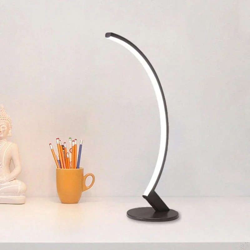 Luminoso - Light up your space with the Stylish Arc Metal Modern Table Lamp from Luminoso -  - #tag1#