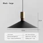 LuminousAura Nordic Pendant Lamp tag1