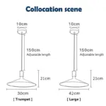 LuminousAura Nordic Pendant Lamp tag1