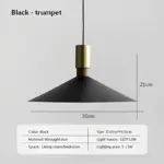LuminousAura Nordic Pendant Lamp tag1
