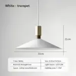 LuminousAura Nordic Pendant Lamp tag1