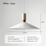 LuminousAura Nordic Pendant Lamp tag1