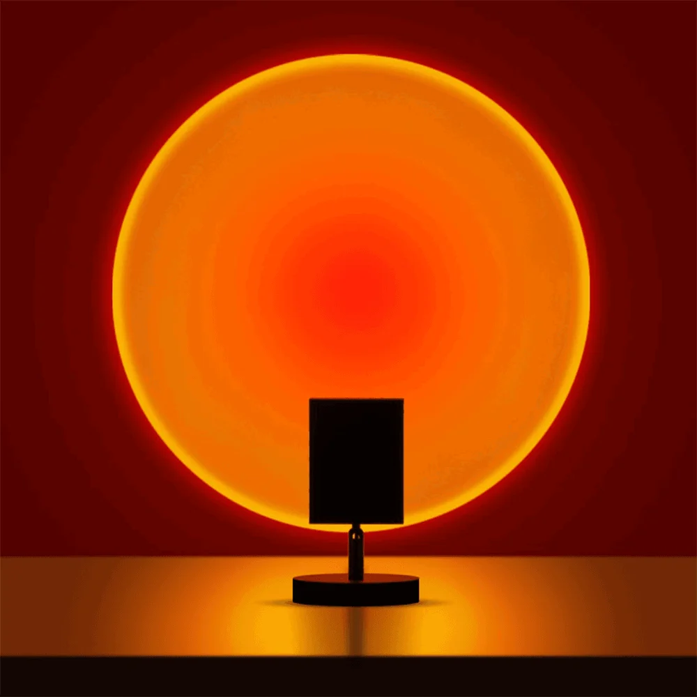 LuminousGlow - Vintage Sunset Table Lamp -  - #tag1#
