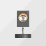 LuminousGlow Vintage Sunset Table Lamp tag1