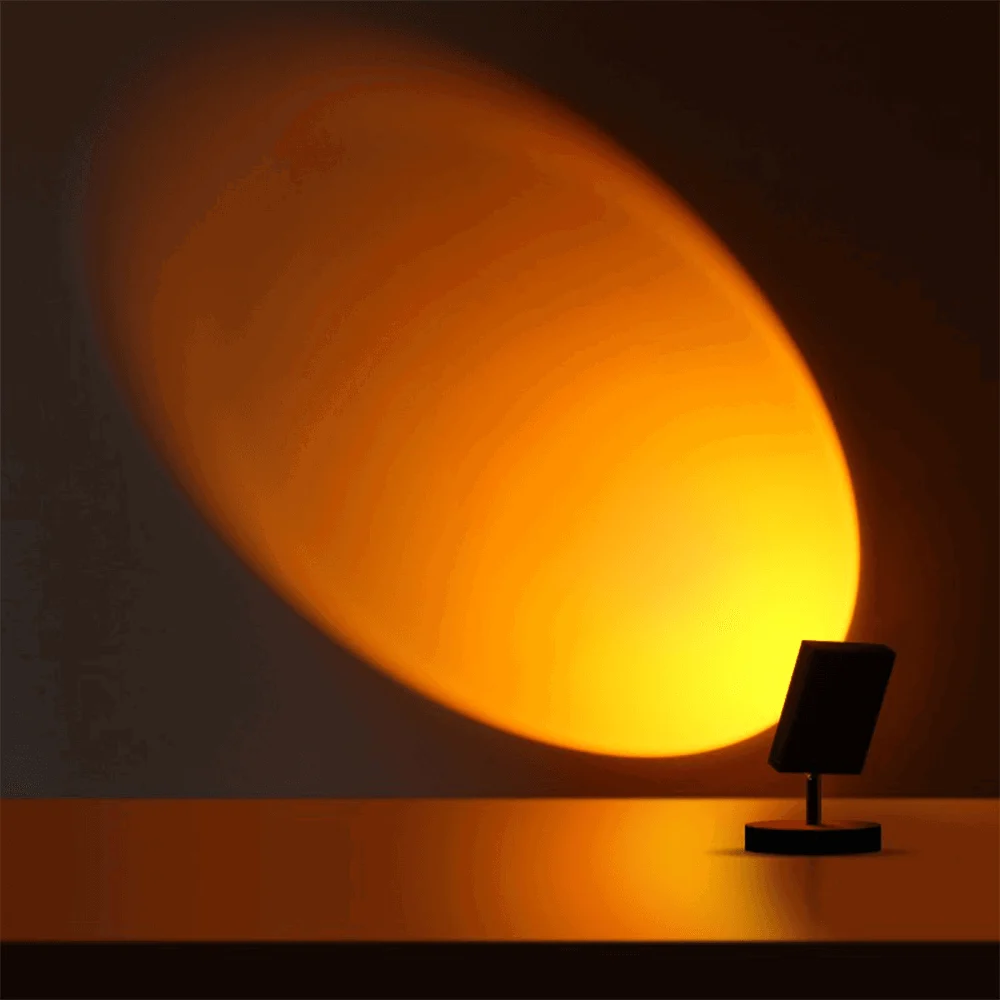 LuminousGlow - Vintage Sunset Table Lamp -  - #tag1#