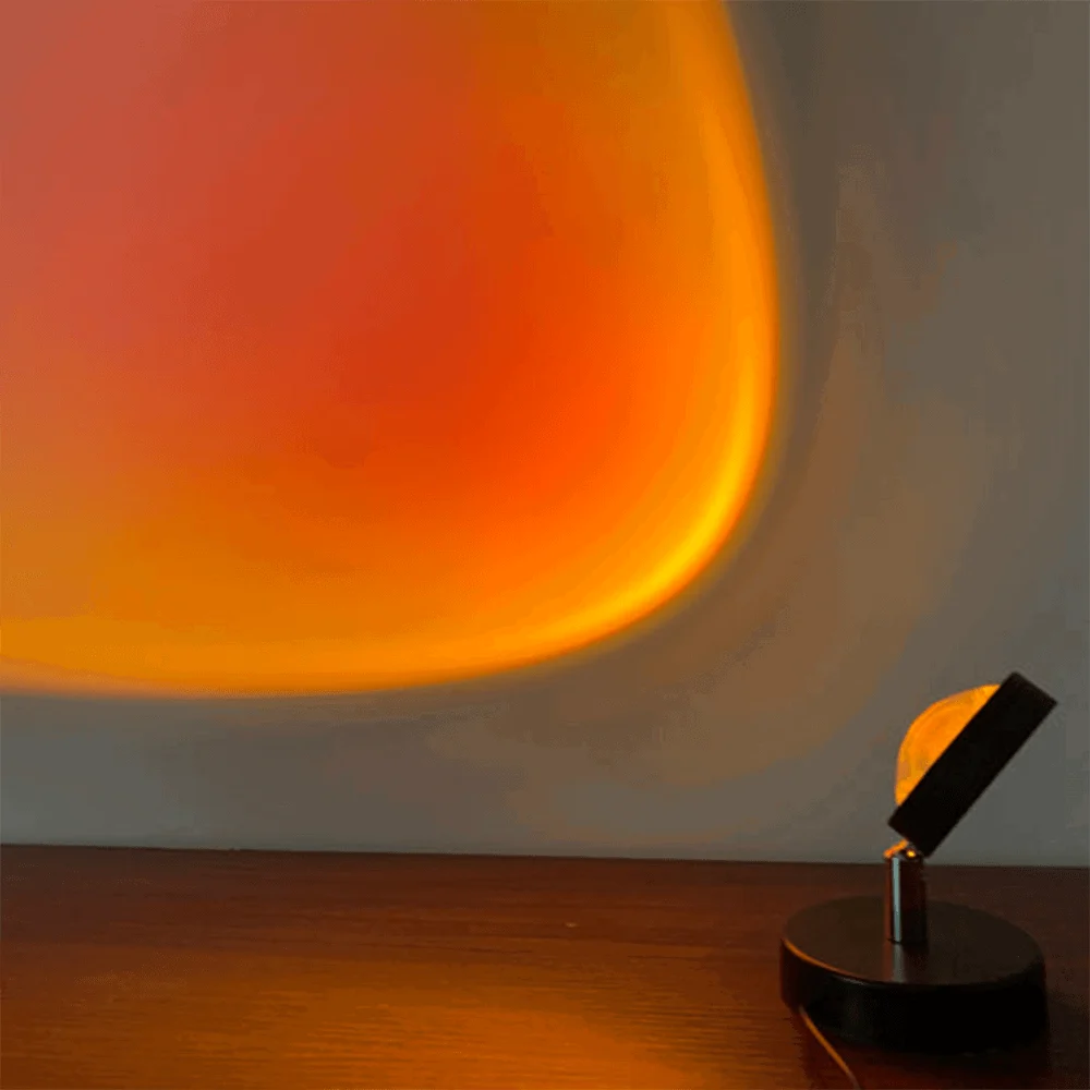 LuminousGlow - Vintage Sunset Table Lamp -  - #tag1#