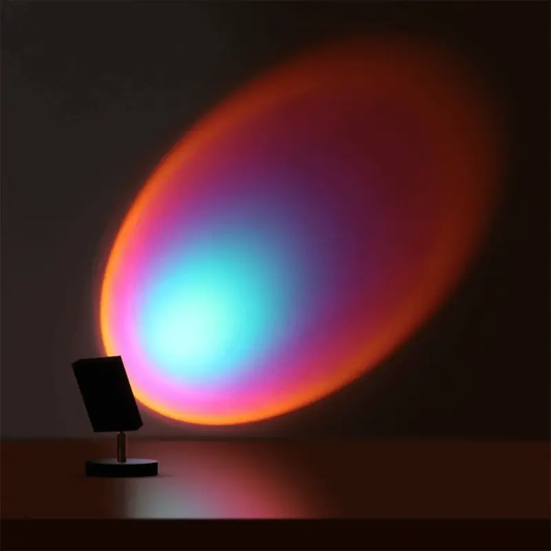 LuminousGlow Vintage Sunset Table Lamp tag1