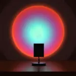 LuminousGlow Vintage Sunset Table Lamp tag1