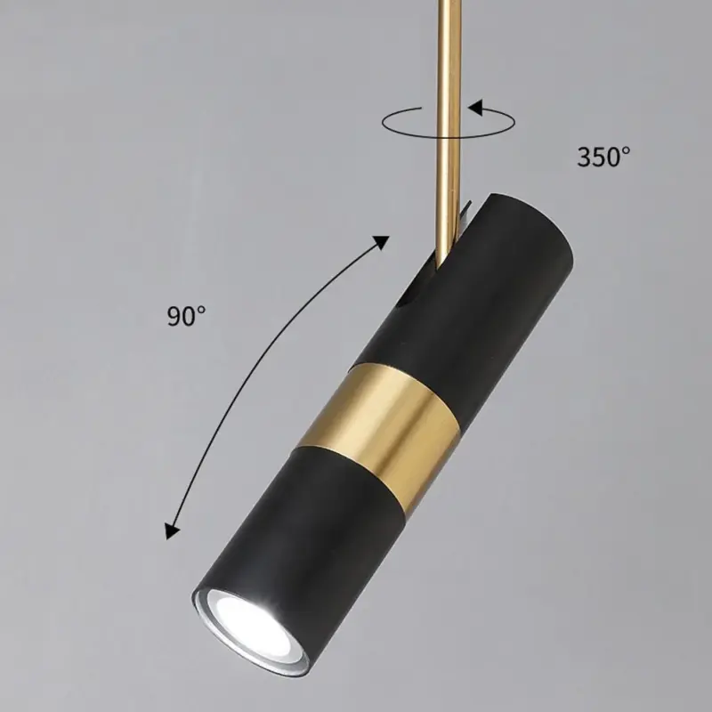 LuminousNord Adjustable Nordic Metal LED Ceiling Lamp tag1