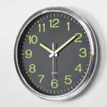 Luminous Classroom Silent Wall Clock 12 Inches