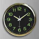 Luminous Classroom Silent Wall Clock 12 Inches