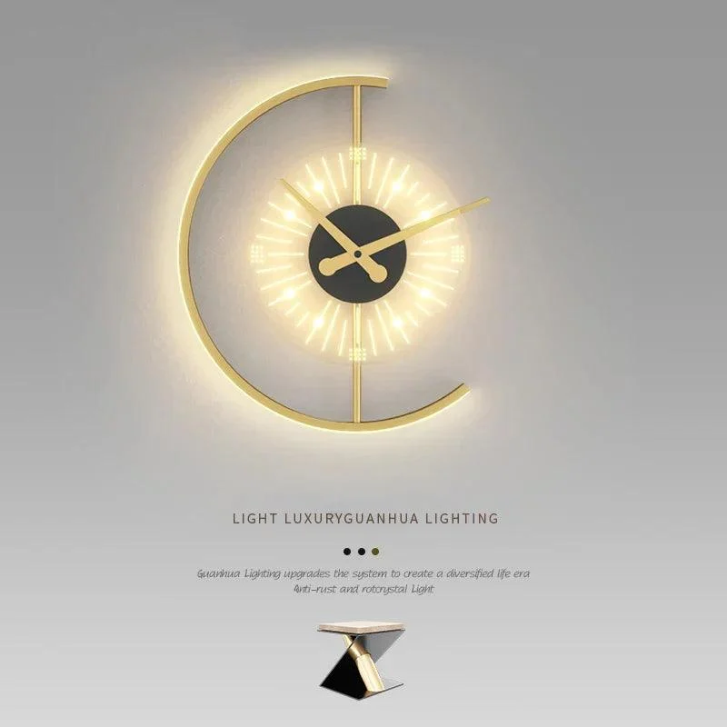 Luminous Clock - Modern Nordic Design -  - #tag1#