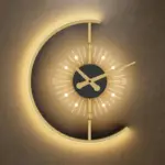 Luminous Clock Beautiful modern Nordic design tag1