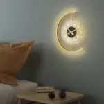 Luminous Clock Beautiful modern Nordic design tag1