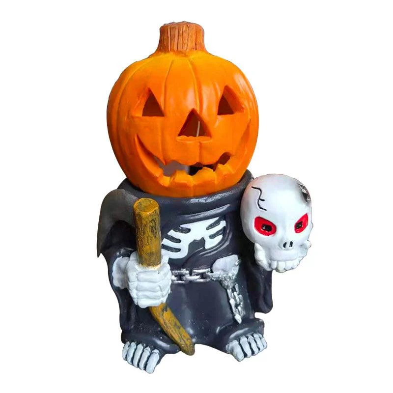 Luminous Pumpkin Head Resin Crafts -  - #tag1#
