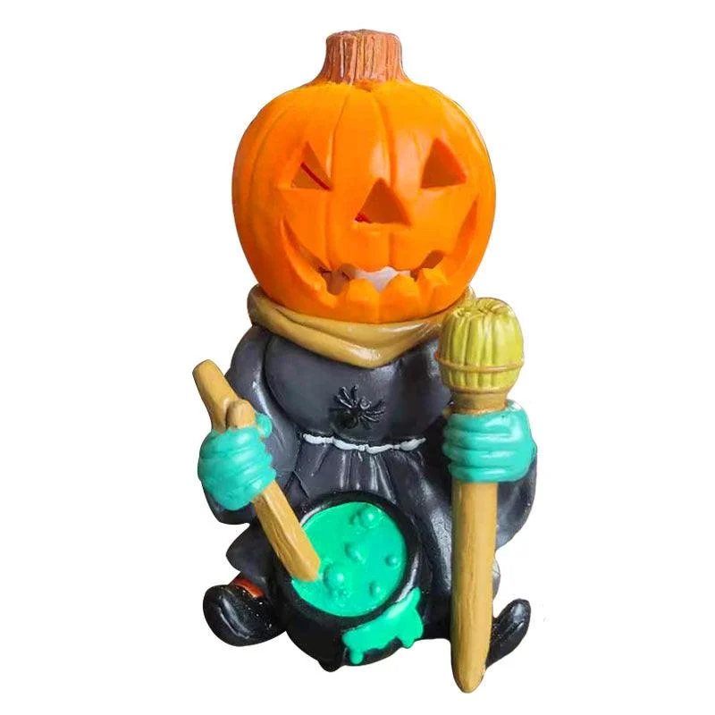 Luminous Pumpkin Head Resin Crafts -  - #tag1#