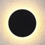 LunaGlow Minimalist LED Wall Lamps Black Metal for Garden and Hallway tag1