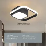 LunaLight Stylish Modern Ceiling Lamp tag1
