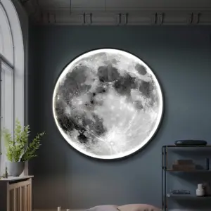 Homeko - LED Moon Wall Light