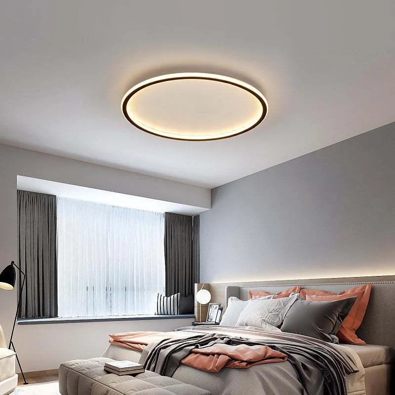 LunaNova - Modern Round LED Ceiling Lamp Metal/Acrylic -  - #tag1#