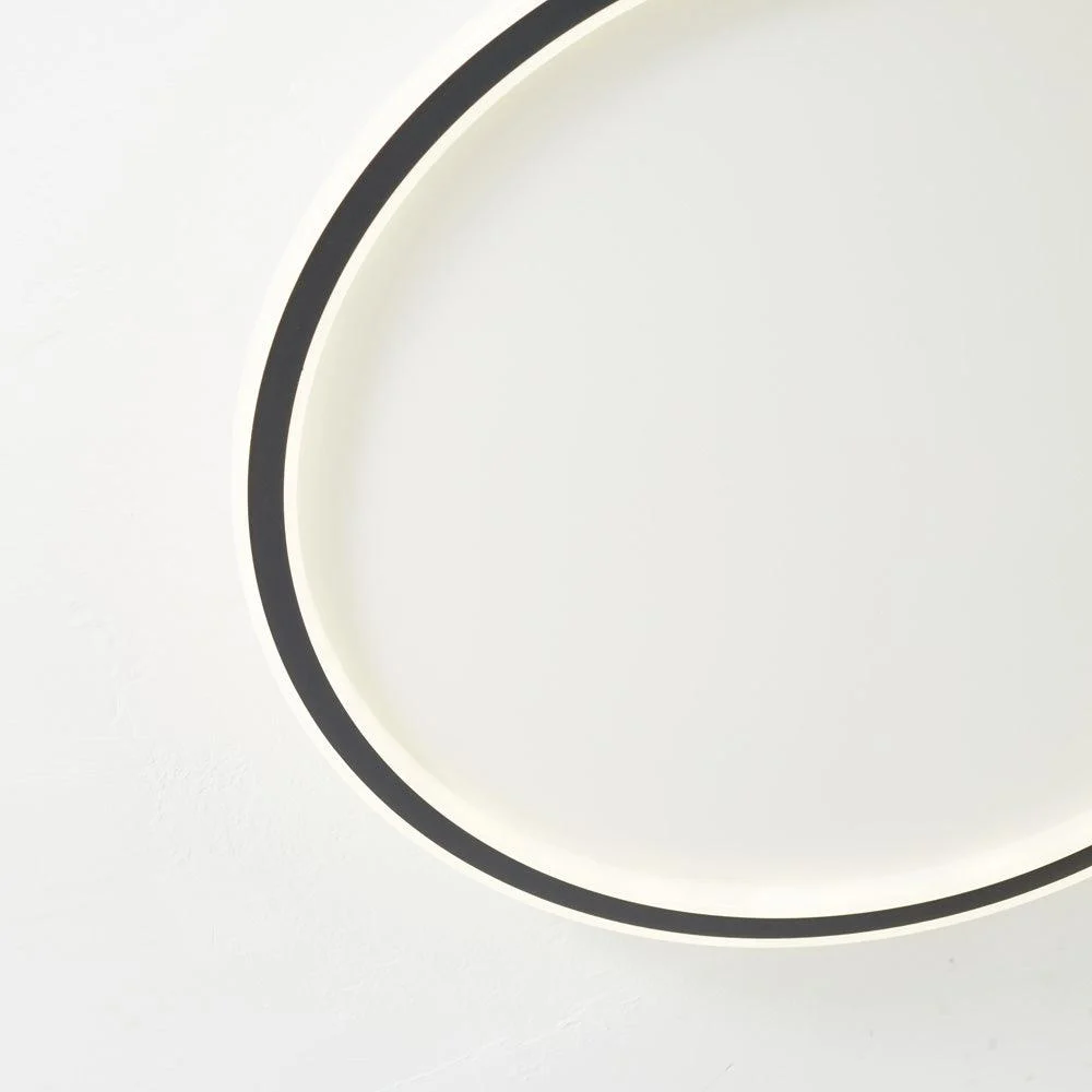 LunaNova - Modern Round LED Ceiling Lamp Metal/Acrylic -  - #tag1#