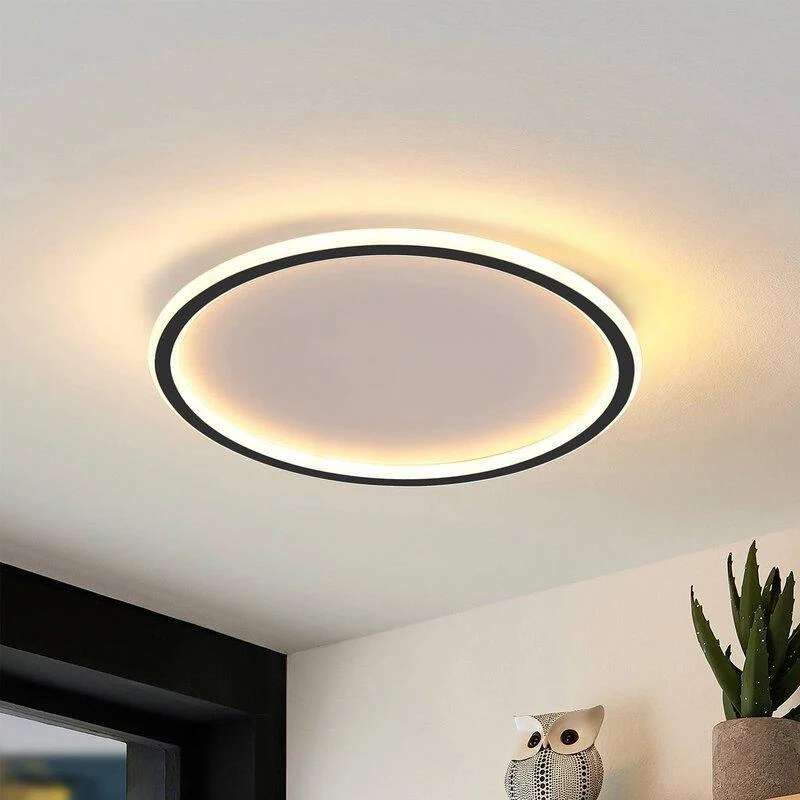 LunaNova - Modern Round LED Ceiling Lamp Metal/Acrylic -  - #tag1#