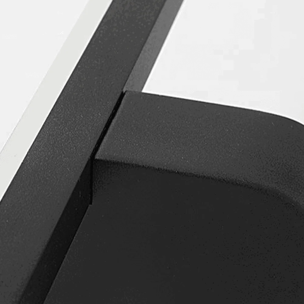 Luna - Modern Linear LED Mirror Wall Lamp, Black/White -  - #tag1#
