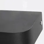 Luna Modern Linear LED Mirror Wall Lamp Black White tag1
