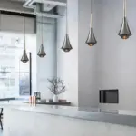 Luna Elegance Silver Plated Pendant Lamp tag1