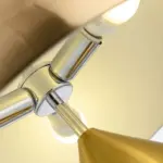 Luna Metal Table Lamp Modern Lighting tag1