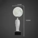 Lunar Table Lamp Decorfaure