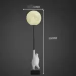 Lunar Table Lamp Decorfaure
