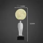 Lunar Table Lamp Decorfaure
