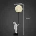 Lunar Table Lamp Decorfaure