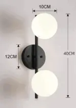 LuxAura Stylish LED Wall Lamp for Interior tag1