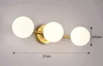 LuxAura Stylish LED Wall Lamp for Interior tag1