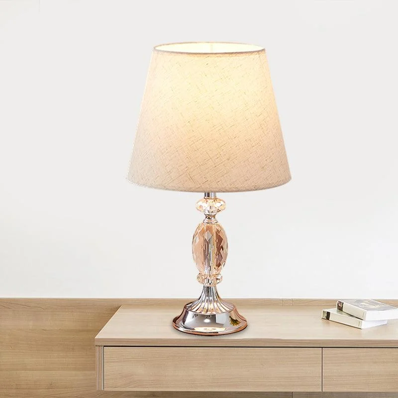 LuxLicht - Design table lamp with tapered shape and facet-cut glass blocks -  - #tag1#