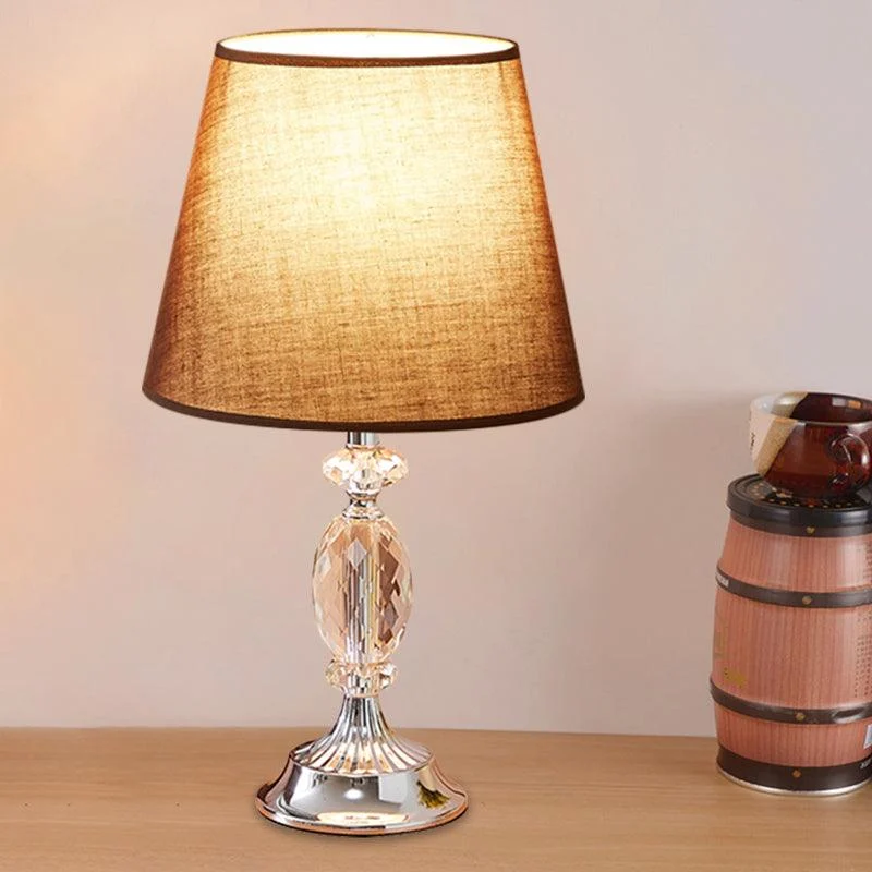 LuxLicht - Design table lamp with tapered shape and facet-cut glass blocks -  - #tag1#