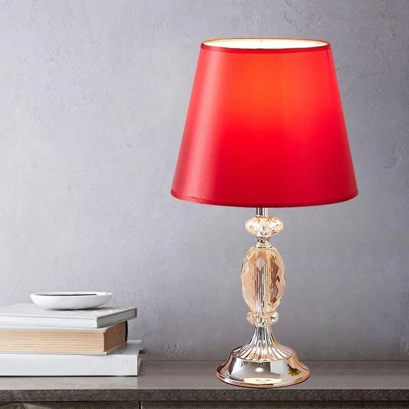 LuxLicht - Design table lamp with tapered shape and facet-cut glass blocks -  - #tag1#