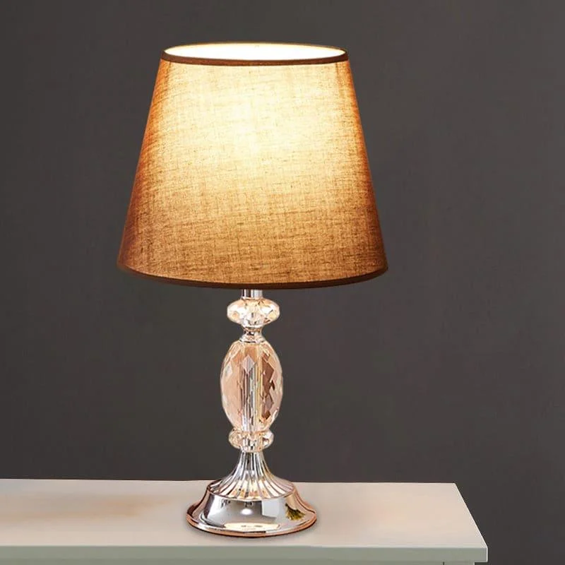 LuxLicht - Design table lamp with tapered shape and facet-cut glass blocks -  - #tag1#